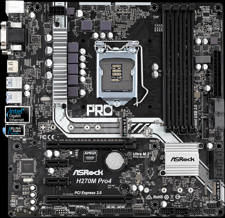 Asrock h270 pro4 обзор