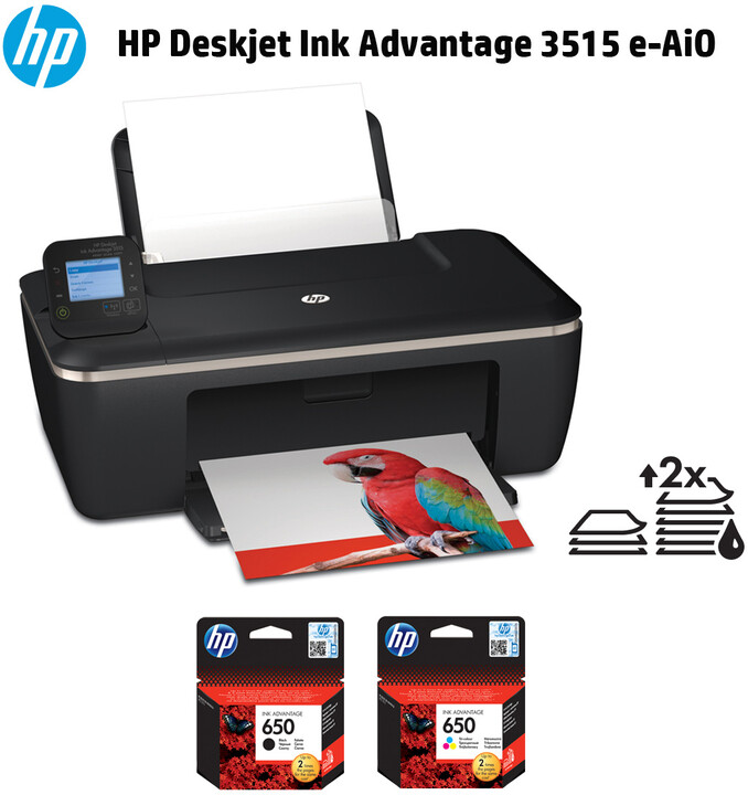 Hp deskjet ink advantage 3515 замена картриджа